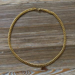 18 inch gold chain necklace